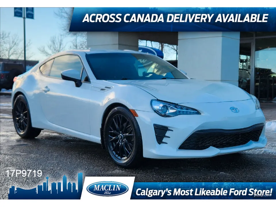 2017 Toyota 86 SPECIAL EDITION | 6 SPD MANUAL TRANS |