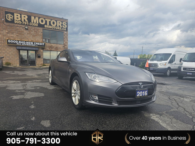 2016 Tesla Model S No Accidents Reported | 90D| Wrapped Grey in Cars & Trucks in Mississauga / Peel Region - Image 3