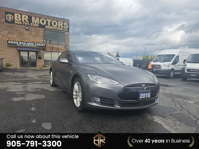 2016 Tesla Model S No Accidents Reported | 90D| Wrapped Grey in Cars & Trucks in Mississauga / Peel Region - Image 4