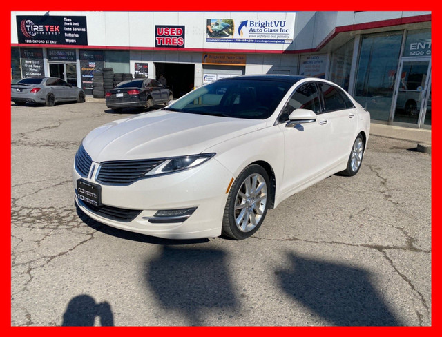 2013 LINCOLN MKZ ECOBOOST *NAVI/BACKUP CAM/LEATHER/PANO ROOF/LOA in Cars & Trucks in London - Image 2