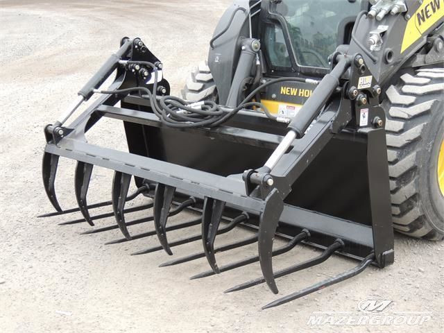 HLA 72” Manure Fork with Utility Grapple for Skid Steers in Heavy Equipment in Regina - Image 2