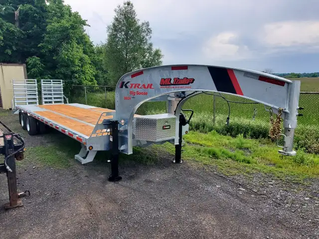 2025 K-TRAIL 25 + 5 30K Gooseneck Equipment Trailer in Cargo & Utility Trailers in Ottawa - Image 5