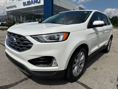 2022 Ford Edge Titanium: Premium Style & Smart Technology for Richmond Hill!Experience sophisticatio...