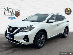 2023 Nissan Murano Platinum | Heated Seats & Wheel | Panoramic Moonroof | Remote Start | Nav |