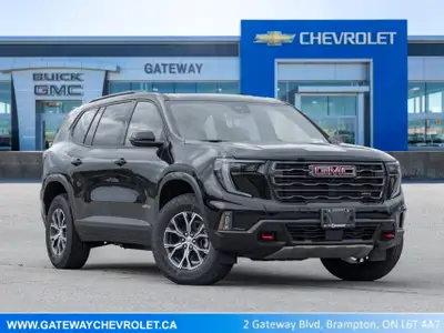 Embark on aan dventure with the 2025 GMC Acadia AT4 AWD, where rugged capability meets premium comfo...