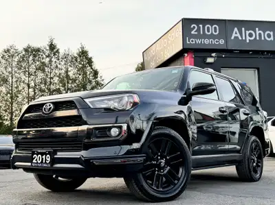 Toyota 4Runner Limited 4WD - Nightshade Edition - 7 Passenger - Midnight Black Metallic Exterior on...