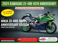 2024 KAWASAKI ZX-4RR 40TH ANNIVERSARY - Only $65 Weekly