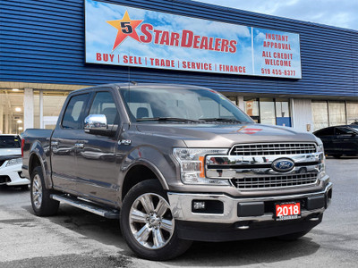  2018 Ford F-150 NAV LEATHER H-SEATS LOADED! WE FINANCE ALL CRED