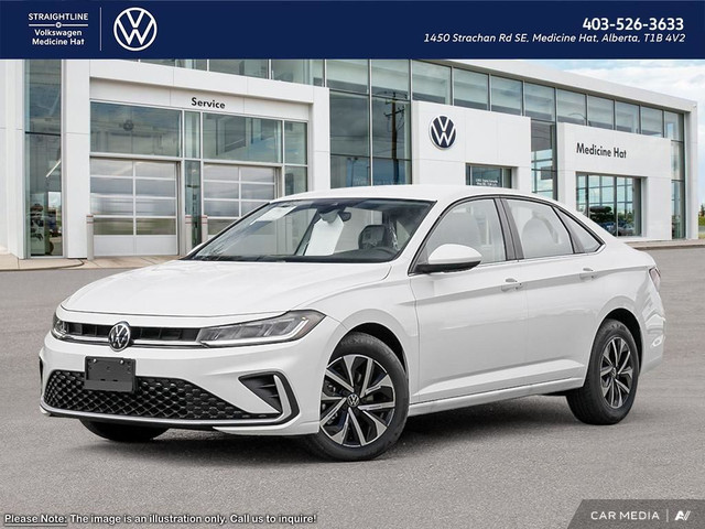 2025 Volkswagen Jetta Trendline Bold, turbocharged, and built fo in Cars & Trucks in Medicine Hat