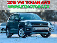 2015 Volkswagen Tiguan AWD COMFORTLINE/ONE OWNER/90121 KMS/CERTI