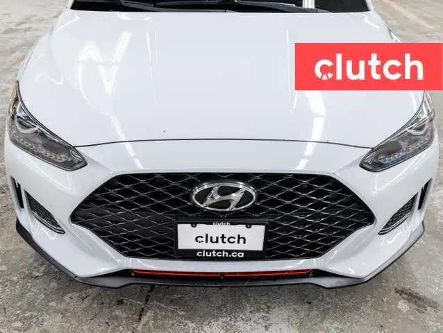 2019 Hyundai Veloster Turbo w/ Apple CarPlay & Android Auto, Rea in Cars & Trucks in Bedford - Image 8