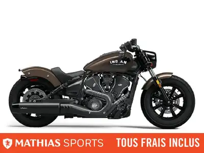 Concessionnaire des véhicules neufs et d'occasion. Cruiser INDIAN Scout Bobber Limited Tech 2025 FIN...