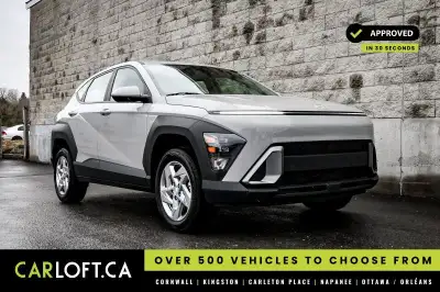 This 2024 Hyundai Kona is for sale today. This low mileage SUV has just 13,995 kms. It's grey in col...