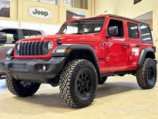2024 Jeep Wrangler Sport S | Apple CarPlay | Camera | 4X4 in Cars & Trucks in Grande Prairie