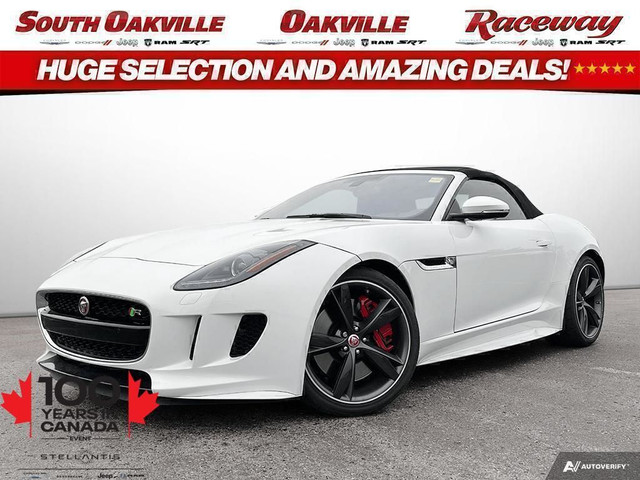2017 Jaguar F-Type R | CONVERTIBLE | NAVI | HEATED LEATHER | LOW in Cars & Trucks in Oakville / Halton Region