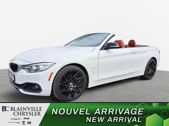 2016 BMW 4 Series 428i xDrive CONVERTIBLE CUIR ROUGE GPS MAGS in Cars & Trucks in Laval / North Shore