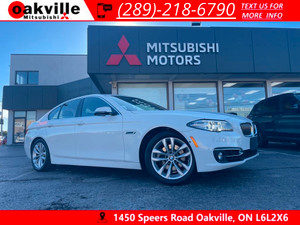 2016 BMW 5 Series XDRIVE   HUD   SUNROOF   NAV   BU CAM   HTD SEATS