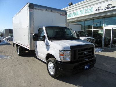  2021 Ford E-450 GAS 16FT HIGH BOX CUBE WITH POWER LIFTGATE