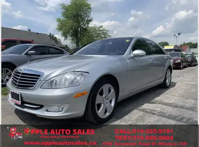 2007 Mercedes Benz S550 4Matic 5.5L V8 Engine 183 XXX KMs Power Steering, Power Windows, Power Door...