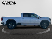 This 2025 GMC Sierra 2500HD in White Frost Tricoat is equipped with 4WD and Turbocharged Diesel V8 6... (image 5)