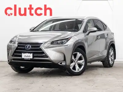 2017 Lexus NX 300h Executive AWD w/ Rearview Cam, Bluetooth, Nav