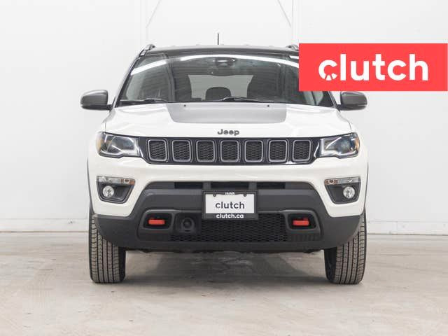 2018 Jeep Compass Trailhawk 4x4 w/ Uconnect 4C, Apple CarPlay &  in Cars & Trucks in Bedford - Image 2