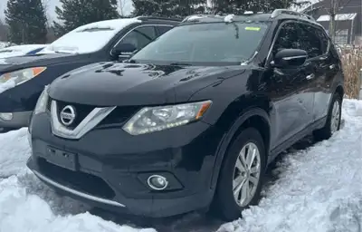 2015 NISSAN ROGUE SV AWD CLEAN CARFAX REV CAM SUNROOF HEATED SEATS CERTIFICATION INCLUDED !!!!! 3 MO...