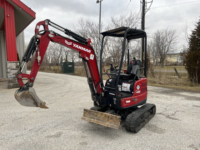 2021 Yanmar Vi0 17 Mini Excavator (Pre-Owned) in Heavy Equipment in Windsor Region - Image 3