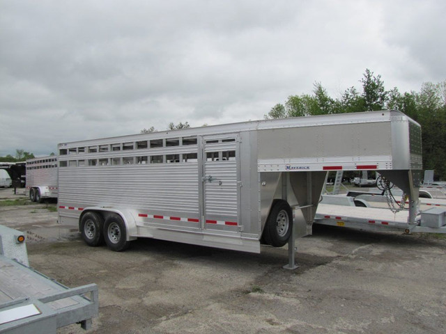 EBY Maverick 20' Aluminum Livestock Trailer in Cargo & Utility Trailers in Peterborough