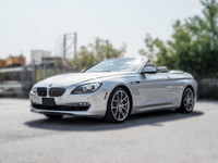 2012 BMW 650 Convertible , Silver Exterior on Grey Interior comes with Navigation and Back up Camera... (image 1)