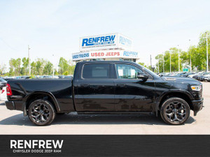 2020 RAM 1500 Limited, Loaded! Level 1, Sunroof, 22-inch Wheels, Much More!