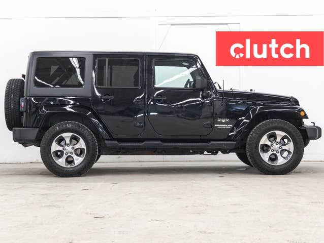 2017 Jeep Wrangler Unlimited Sahara 4x4 w/ Bluetooth, A/C, Cruis in Cars & Trucks in Bedford - Image 3