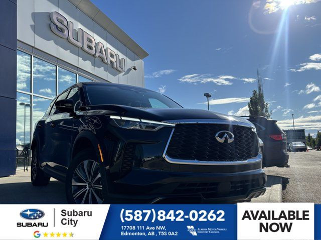 2022 INFINITI QX60 PURE | Low Mileage | 3rd Row Seating in Cars & Trucks in Edmonton