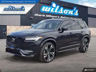 Look at this certified 2023 Volvo XC90 Ultimate Dark ThemeAWD | 7 Passenger | Leather | Pano Roof |...
