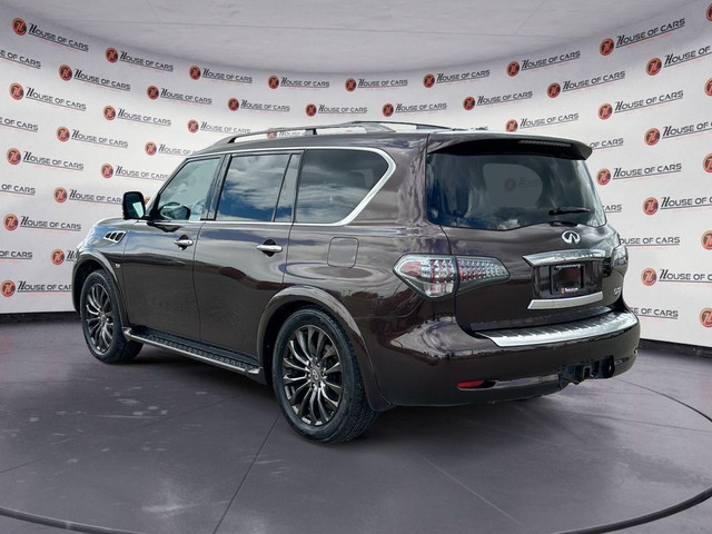 2015 Infiniti QX80 7 Passenger / Heated and Cooled Leather seats in Cars & Trucks in Calgary - Image 4