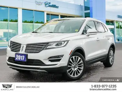 The 2017 Lincoln MKC in a pristine white finish and AWD 4dr Reserve trim offers a refined all-wheel-...