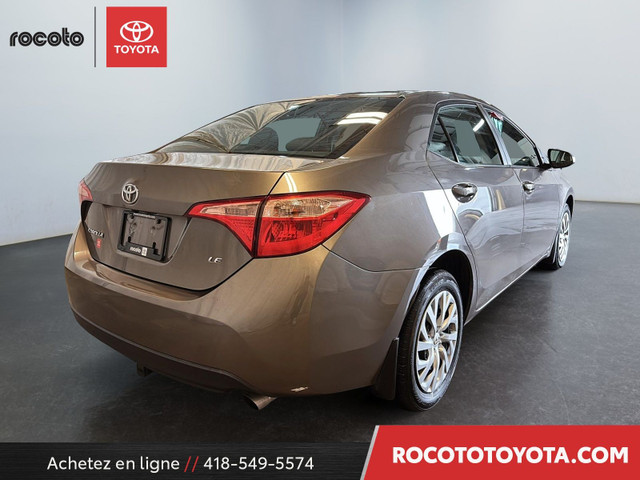 2018 Toyota Corolla LE CVT LE CVT in Cars & Trucks in Saguenay - Image 4