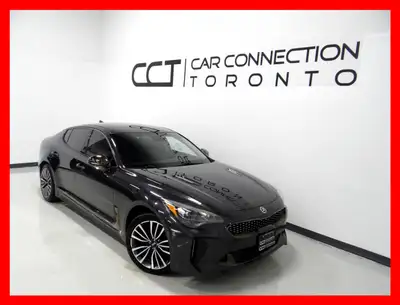 2019 KIA STINGER GT -LINE AWD CARFAX VERIFIED, CLEAN TITLE 165,000KM AUTOMATIC TRANSMISSION GREY EXT...