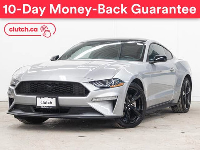 2021 Ford Mustang EcoBoost Coupe w/ Black Accent Pkg w/ SYNC, Du