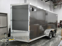 2024 Triton NXT 7x16 V-Nose Aluminum Cargo Trailer 82"H - Ramp