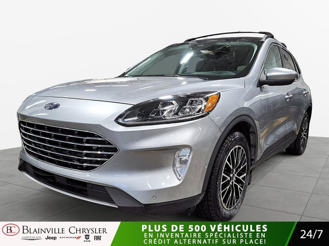 2021 Ford Escape TITANIUM HYBRIDE AWD DEMARREUR GPS MAGS CUIR in Cars & Trucks in Laval / North Shore - Image 2