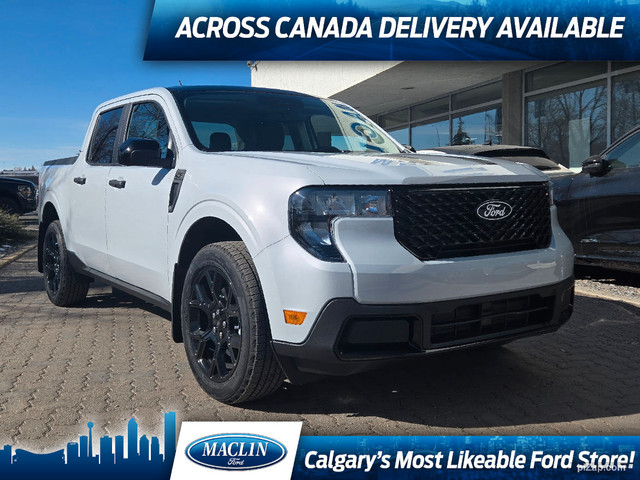 2025 Ford Maverick XLT | BLACK APP PKG | 4K TOW PKG | LUXURY PKG in Cars & Trucks in Calgary