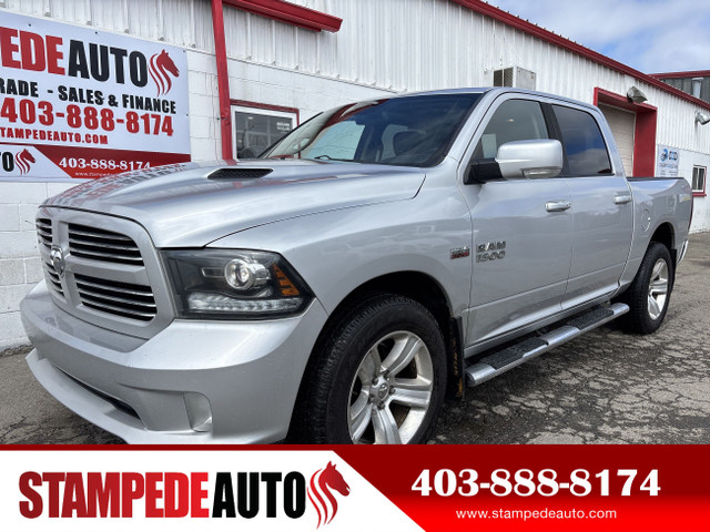 2013 Ram 1500 SPORT | CREW CAB | 5.7L HEMI | 4X4 | SUNROOF in Cars & Trucks in Calgary