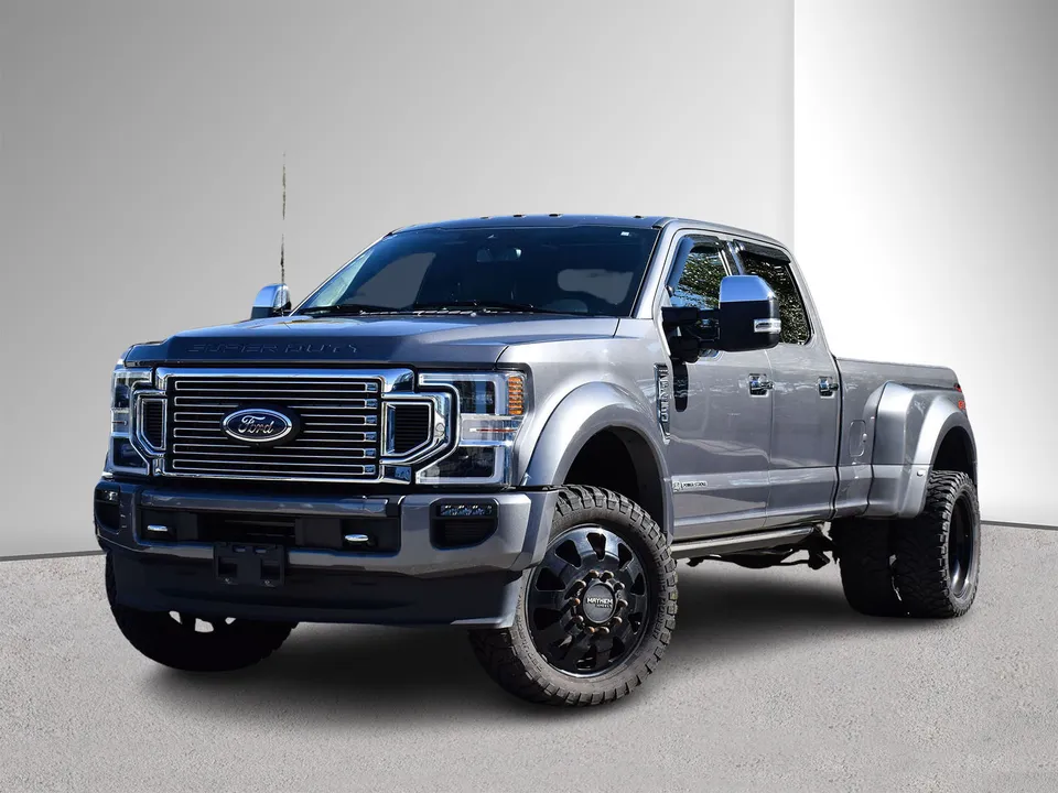 2021 Ford F-450 Platinum - 360 Cams, Nav, Ventilated Leather Sea