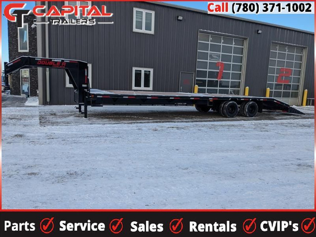 2024 Double A Trailers Gooseneck High Boy Trailer - 8.5'x34' (27 in Cargo & Utility Trailers in Strathcona County