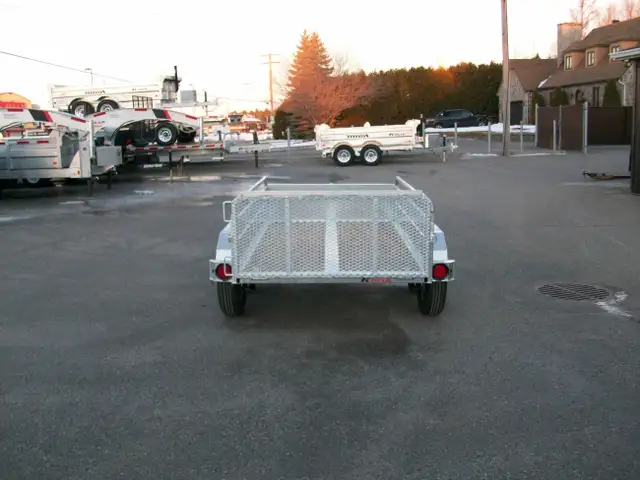 2025 K-TRAIL 5699-TPO-RP  56 X 99 2 ESSIEUX RAMPE PLIANTE ARRIER in Cargo & Utility Trailers in Laval / North Shore - Image 6
