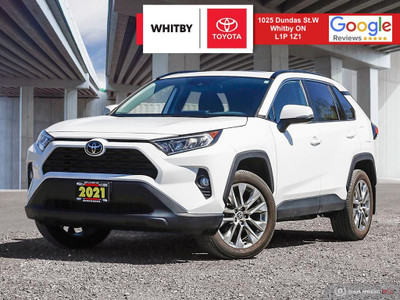 2021 Toyota RAV4 XLE AWD / One Owner / Power Moon Roof / 17" All