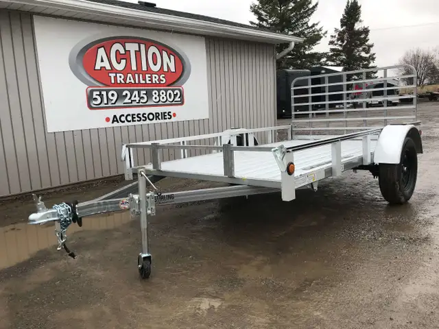 2025 STIRLING UTILITY 6X10 OPEN SIDED UTILITY in Cargo & Utility Trailers in Barrie - Image 4
