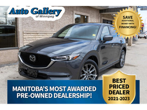 2021 Mazda CX-5 SIGNATURE AWD | REMOTE | SUNROOF | HTD/CLD SEATS!