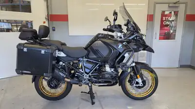 Extremely Clean, never been off-road, BMW R1250GSA in the gorgeous Triple Black with the Full 719 Bi...